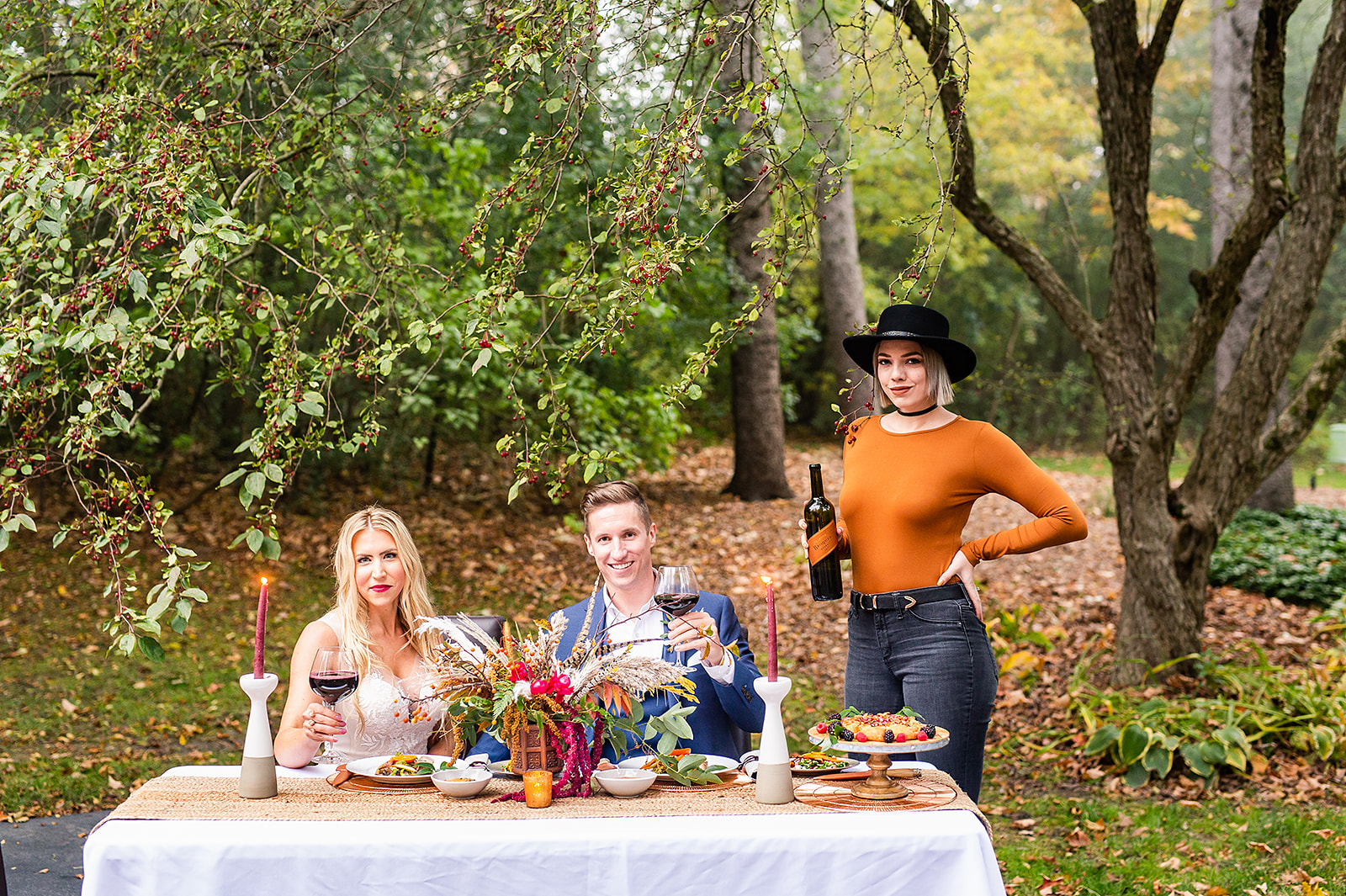 Styled Shoot - Modern Fall Wedding