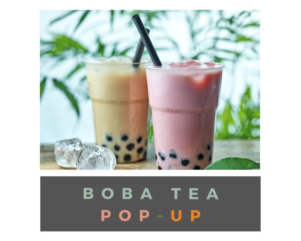 boba tea pop up